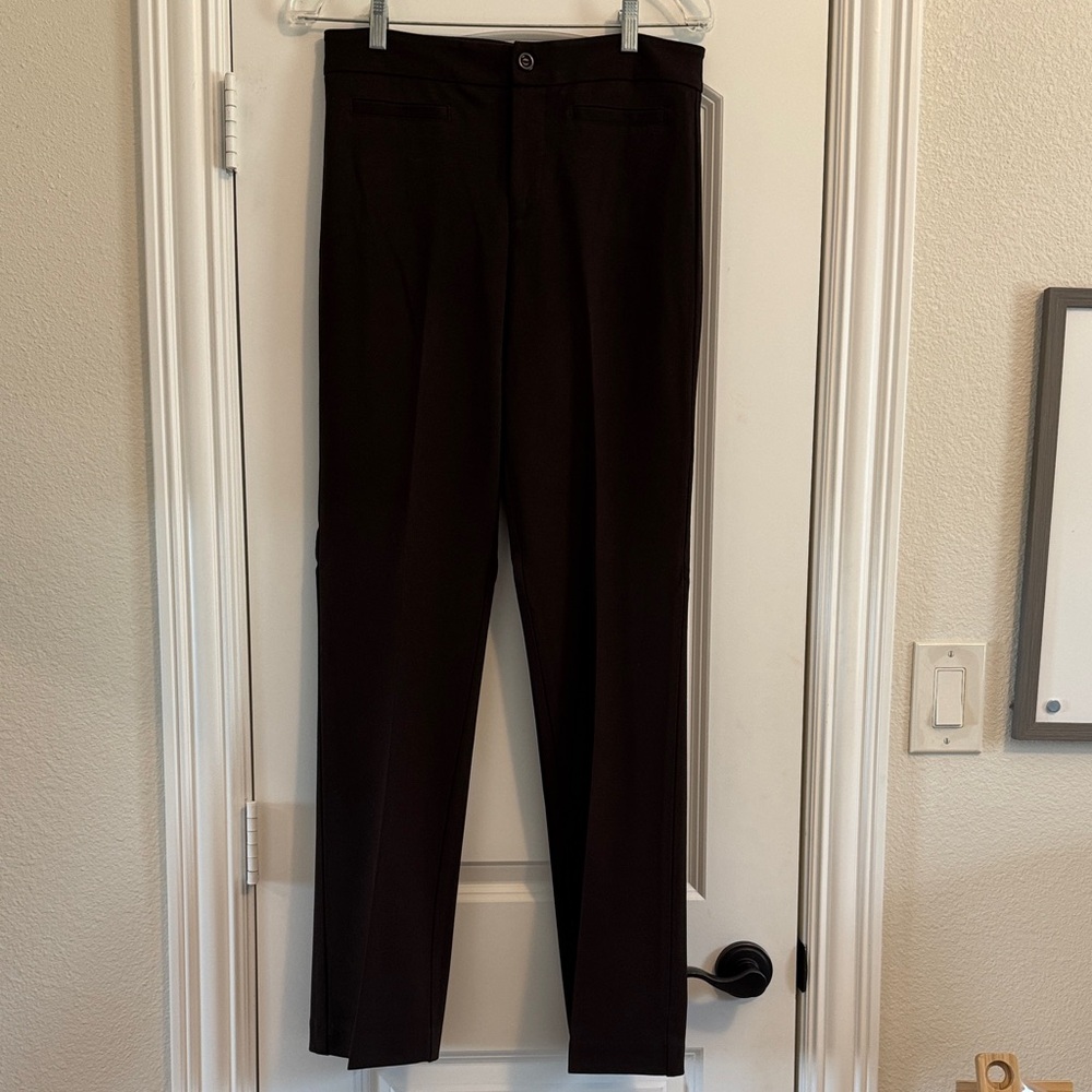 NYDJ Women's Brown Boot Cut Ponte Pants